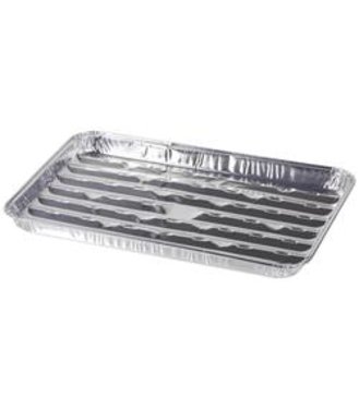 Miska MagicHome 34x23x2.5 cm, 3 ks, obdĺžniková, perforovaná, ALU