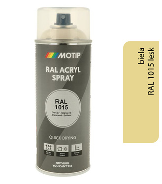 Motip Acryl RAL1015 lesk 400ml