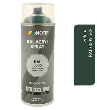 Motip Acryl RAL6005 lesk 400ml