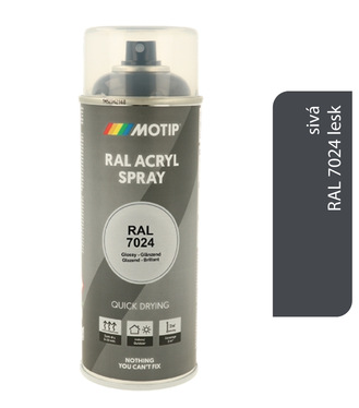Motip Acryl RAL7024 lesk 400ml