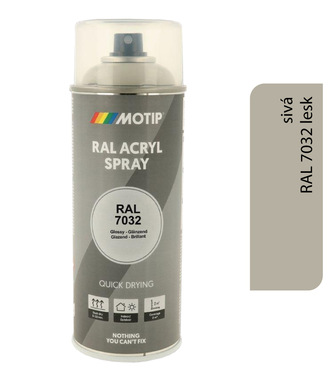 Motip Acryl RAL7032 lesk 400ml
