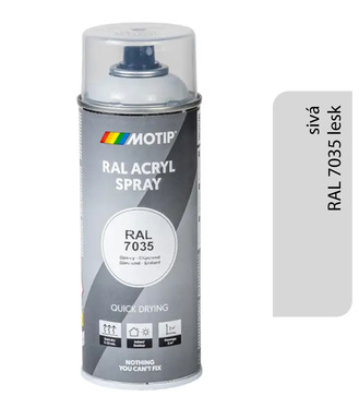 Motip Acryl RAL7035 lesk 400ml