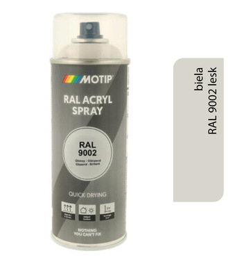 Motip Acryl RAL9002 lesk 400ml