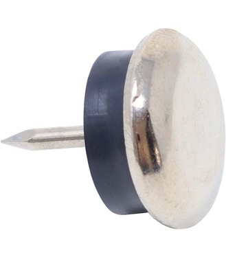 Nábytkový klzák 22mm GP kov/guma