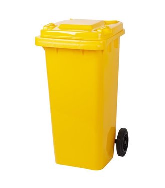 Nádoba plastová na odpad 5543 žltá 120l