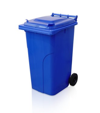 Nádoba plastová na odpad GB2 modrá 120l