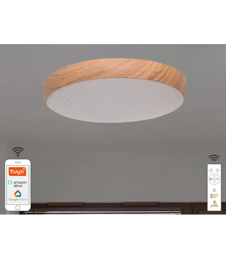 Nedes Svietidlo Led Opal stropné s diaľkovým ovládaním a Wifi 48W