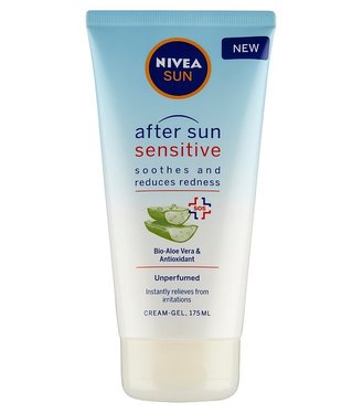 Nivea After Sun Sensitive, Upokojujúci gélový krém po opaľovaní 175ml