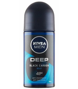 Nivea Antiperspirant pánsky roll-on Deep black Carbon 50ml