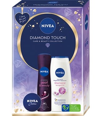 Nivea Darčeková kazeta Pearl & beauty - Sprchovací gél + Antiperspirant