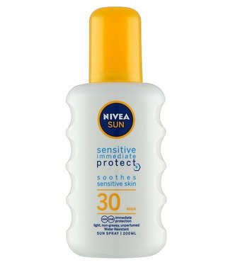 Nivea Sun Spray na opaľovanie OF30 Senstive 200ml