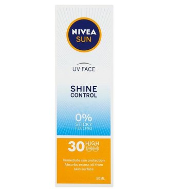 Nivea Sun, Zmatňujúci pleťový krém na opaľovanie OF30, 50ml