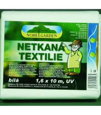 Nohel garden Textília na rýchlenie 1.6x10m biela