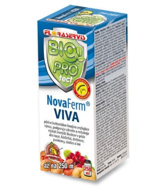 NovaFerm Viva mikrobiálne hnojivo proti pôdnym škodcom 250ml