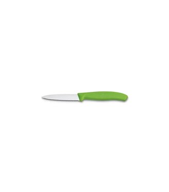 Nôž kuchynský Victorinox SwissClassic 8cm zúbkový zelený