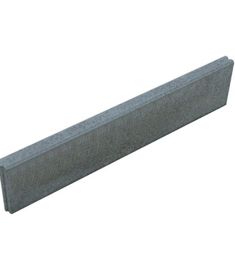 Obrubnik parkovy 1000x200x50mm sivy