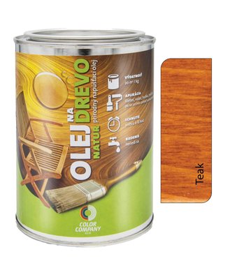 Olej na drevo NATUR teak 5l - prírodný napúšťací olej