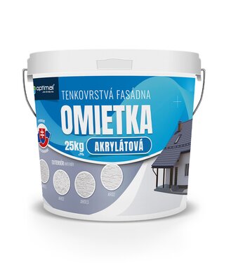 Optimal Omietka ARO 2,0 25kg C - akrylátová ryhovaná omietka 2,0mm, báza C