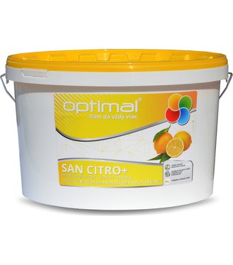 Optimal SAN Citro+ - Superbiela farba vhodná do zdravotníckych zariadení 15kg