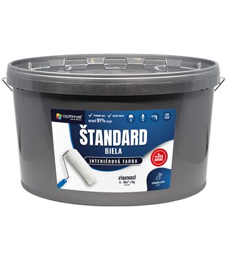 Optimal Štandard 15+3kg - interiérová biela farba