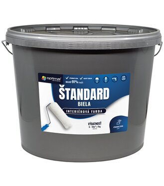 Optimal Štandard 25kg - interiérová biela farba