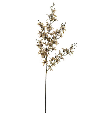 Orchidea mini krémová 89cm