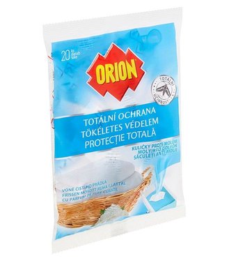 Orion totálna ochrana guličky proti moliam - čisté prádlo 20ks