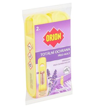 Orion Totálna ochrana závesný štipec proti moliam s vôňou levandule 2ks