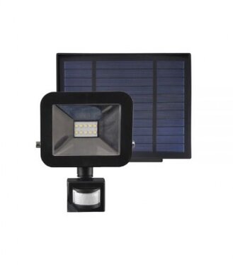 ORO Solárny LED reflektor s pohybovým senzorom 10W, IP54, ALBA