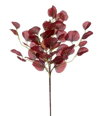 Ozdoba zapichovacia eukalyptus bordo 49cm