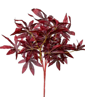 Ozdoba zapichovacia vetvička jeseň bordo 40cm