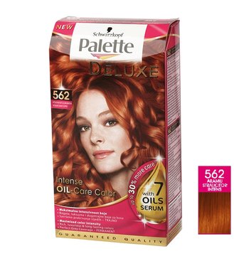 Palette Deluxe Farba na vlasy č.562 Intenzívne žiarivo medený