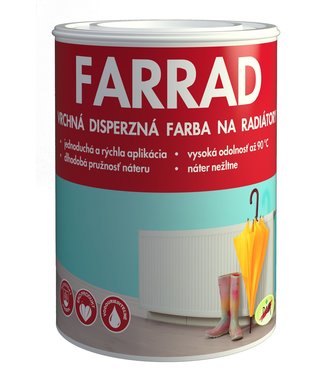 PAM Farrad biela - Farba na radiátory 0,7kg