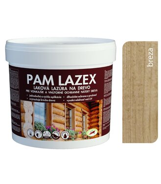 Pam Lazex breza 3l - hrubovrstvá lazúra