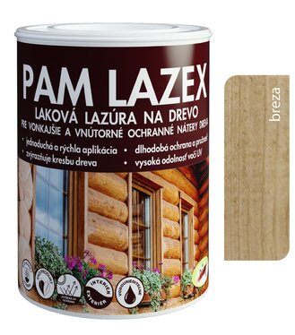PAM Lazex breza - Hrubovrstvá lazúra 0,7l