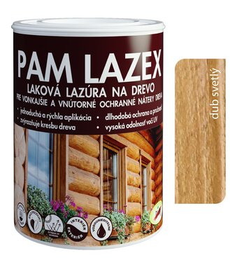 PAM Lazex dub svetlý - Hrubovrstvá lazúra 0,7l