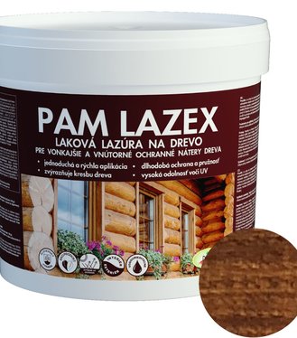 PAM Lazex dub tabakový - Hrubovrstvá lazúra 3l