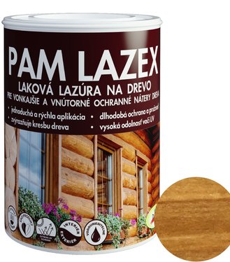 PAM Lazex dub tmavý - Hrubovrstvá lazúra 0,7l