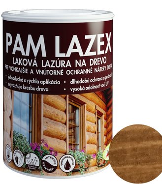 PAM Lazex orech regia - Hrubovrstvá lazúra 0,7l