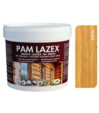 Pam Lazex pínia 5L - hrubovrstvá lazúra