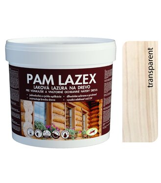 PAM Lazex transparent - Hrubovrstvá lazúra 5l