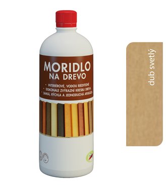 PAM Moridlo na drevo dub svetlý 0,5l