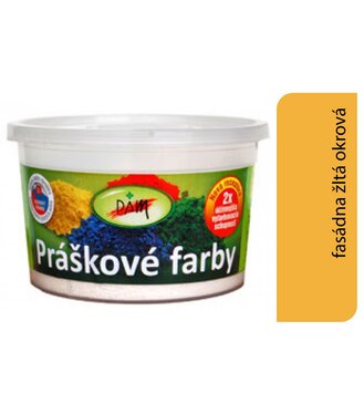 PAM Prášková farba fasádna: žltá okrová 3526 0,25kg