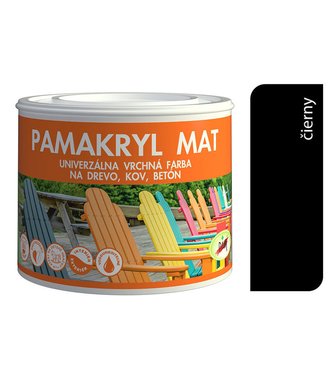 Pamakryl mat 0,4kg čierny 9011