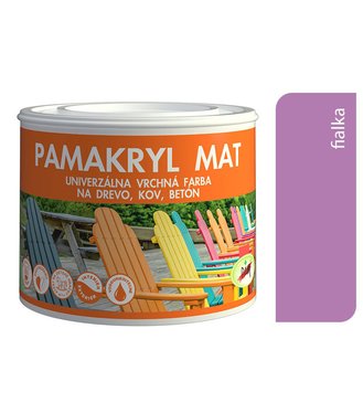 Pamakryl mat 0,4kg fialka