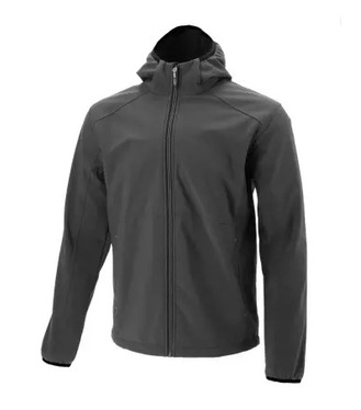 Pánska bunda s kapucňou DEDRA BH63B02-XXL, s fleesom, fleecová podšívka, ľahká, veľkosť XXL
