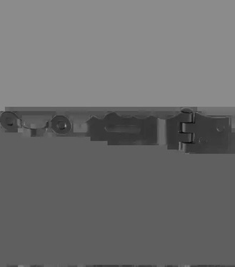 Pánt ozdobný ZOZ75 so zámkom C 75x30x2mm