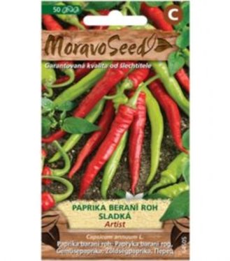 Paprika zeleninová Artist typ baraní roh sladká