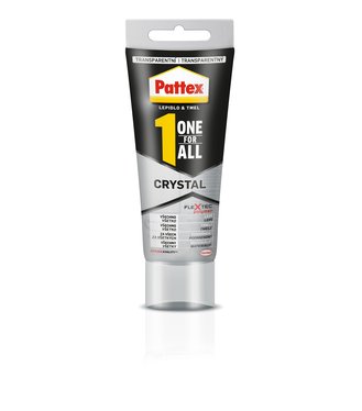 Pattex One For All Crystal 80ml/90g - transparentné montážne lepidlo