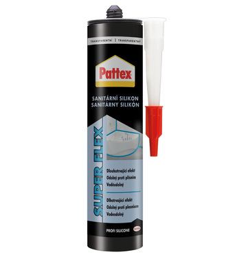 Pattex Sanitárny silikón transparentný 280ml